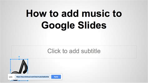 How to Add Music to a Google Slide Show: Tips and Techniques