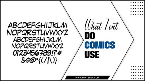 what font do comics use? does the choice of font in comic books reflect the mood and tone of the story?