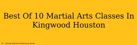 what is the best martial art for fighting